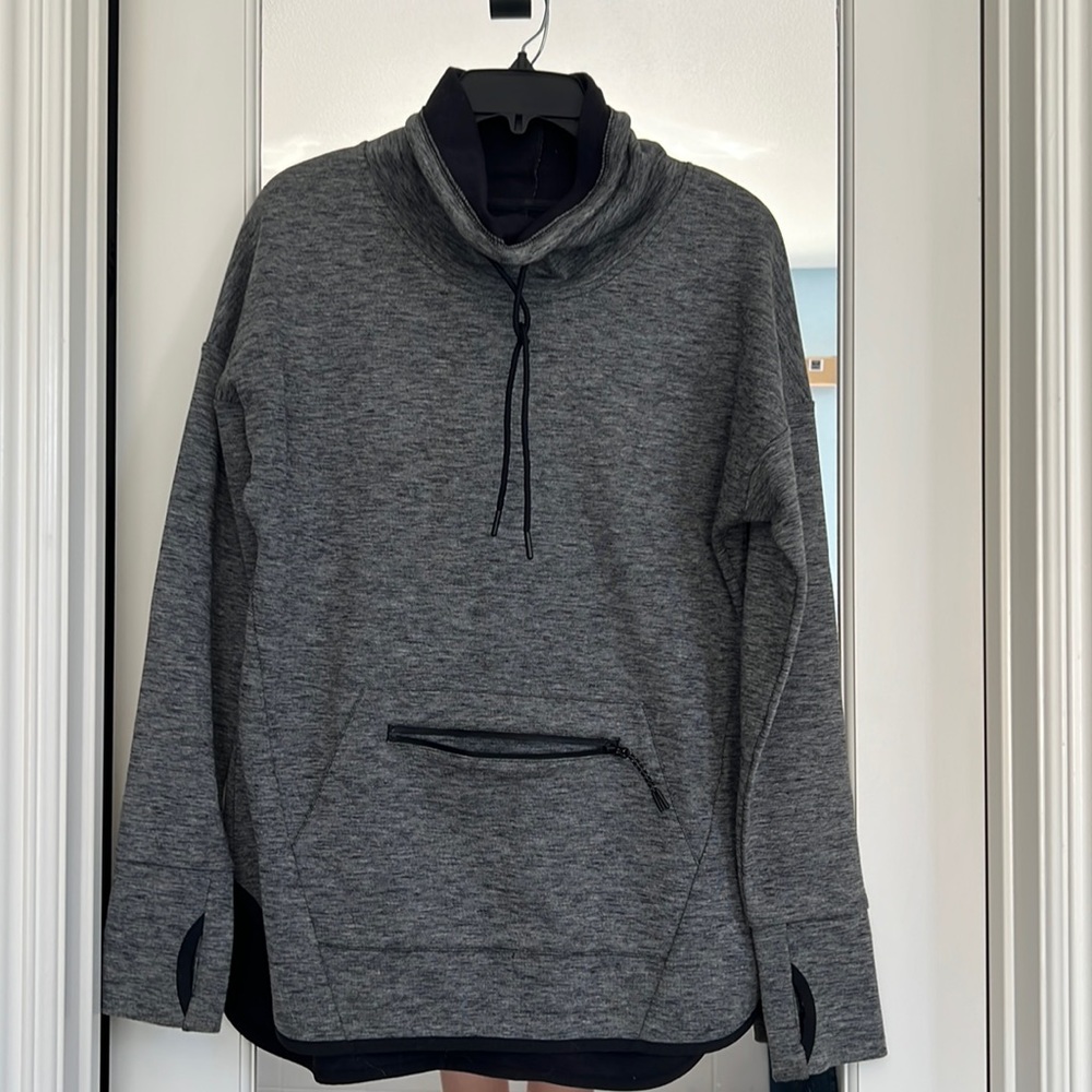 Sport tek cowl neck